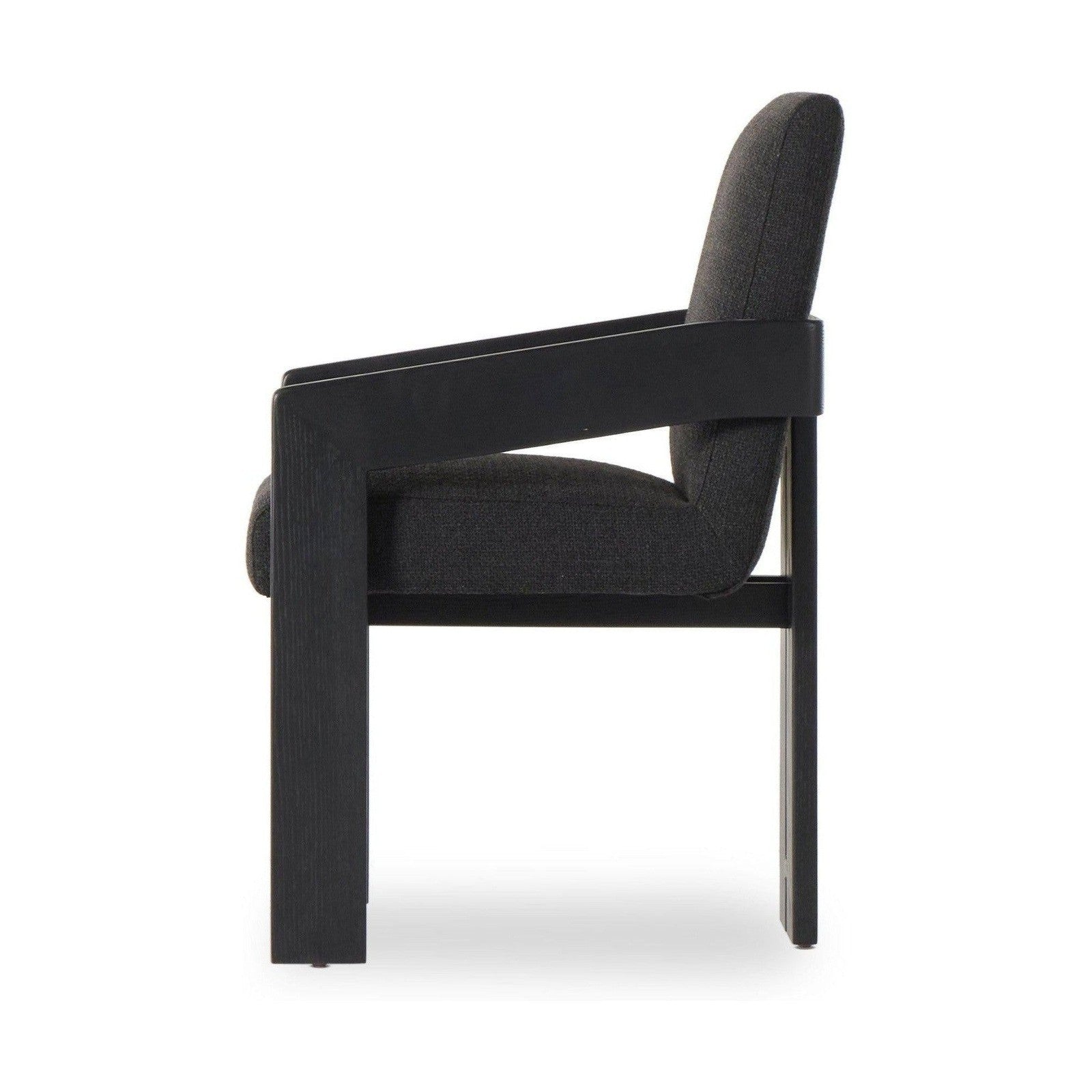 Roxy Dining Armchair-Gibson Black