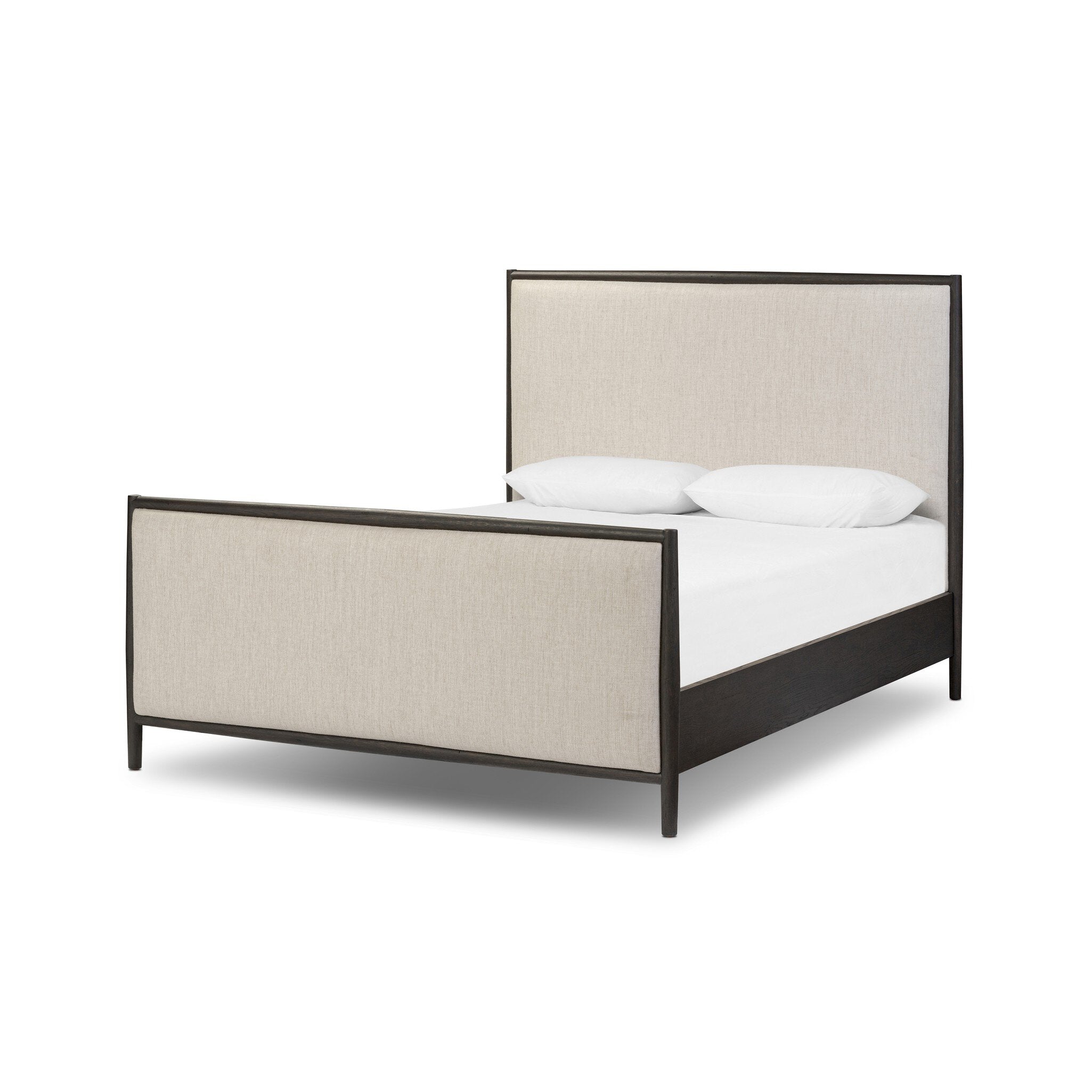 Four Hands Glenview Bed Smoked Black Oak