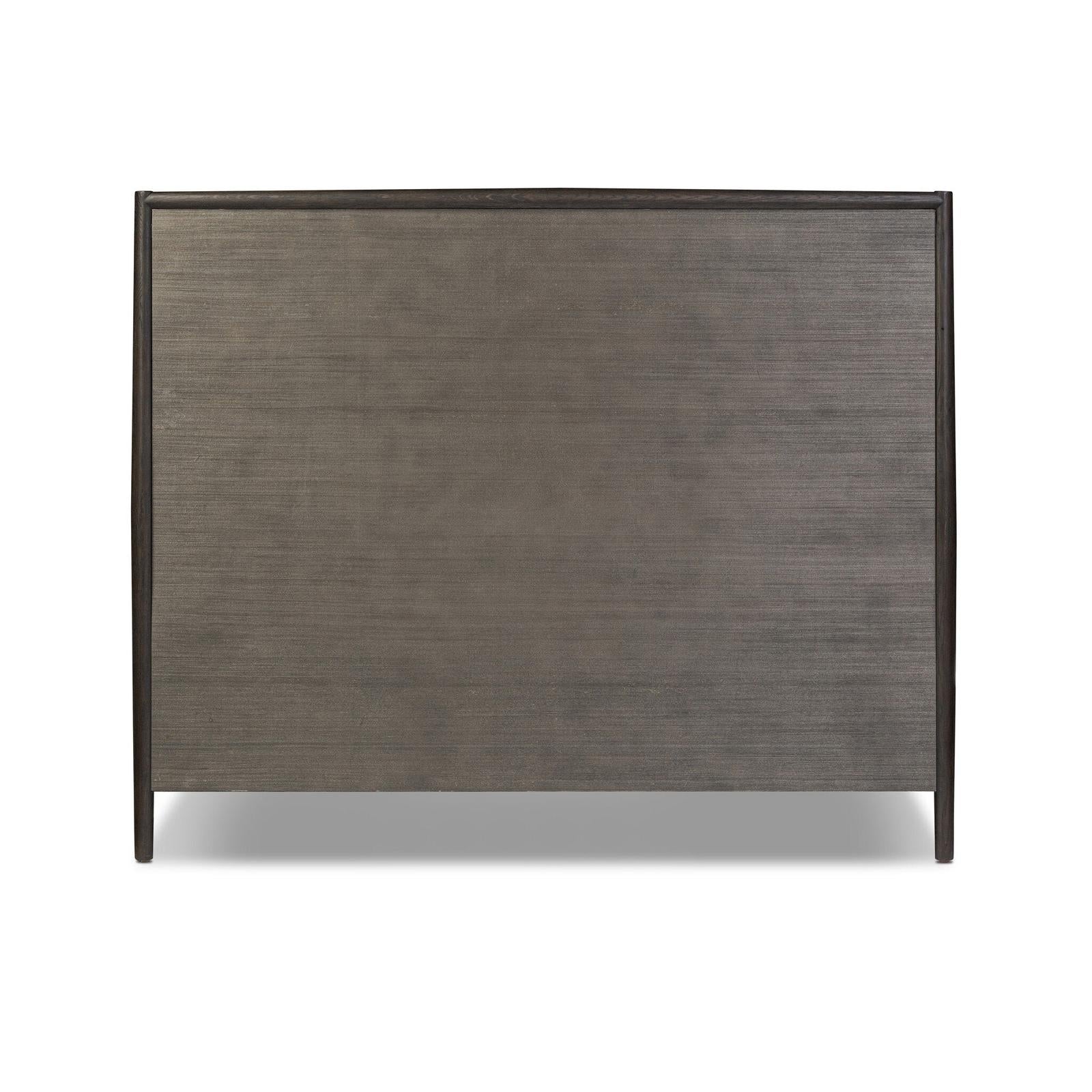 Four Hands Glenview Bed Smoked Black Oak
