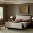 Four Hands Glenview Bed Smoked Black Oak