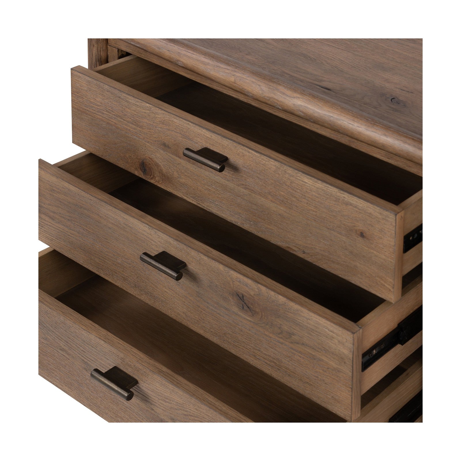 Glenview Nightstand-Weathered Oak