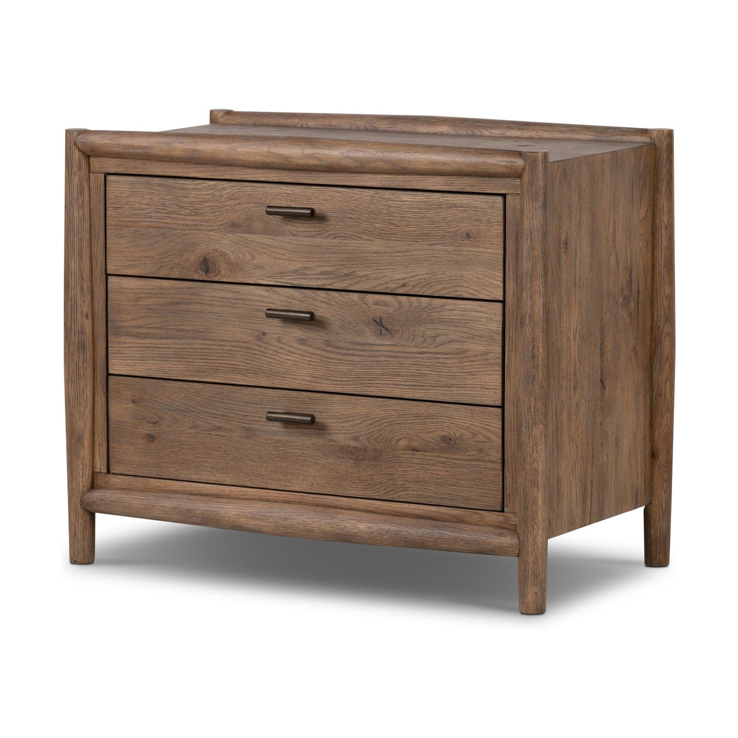 Glenview Nightstand-Weathered Oak