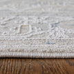 Feizy Pasha 39M5F Transitional Medallion in Ivory/Taupe/Blue