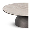 Corbett Large Coffee Table-Crm Taupe Mrb