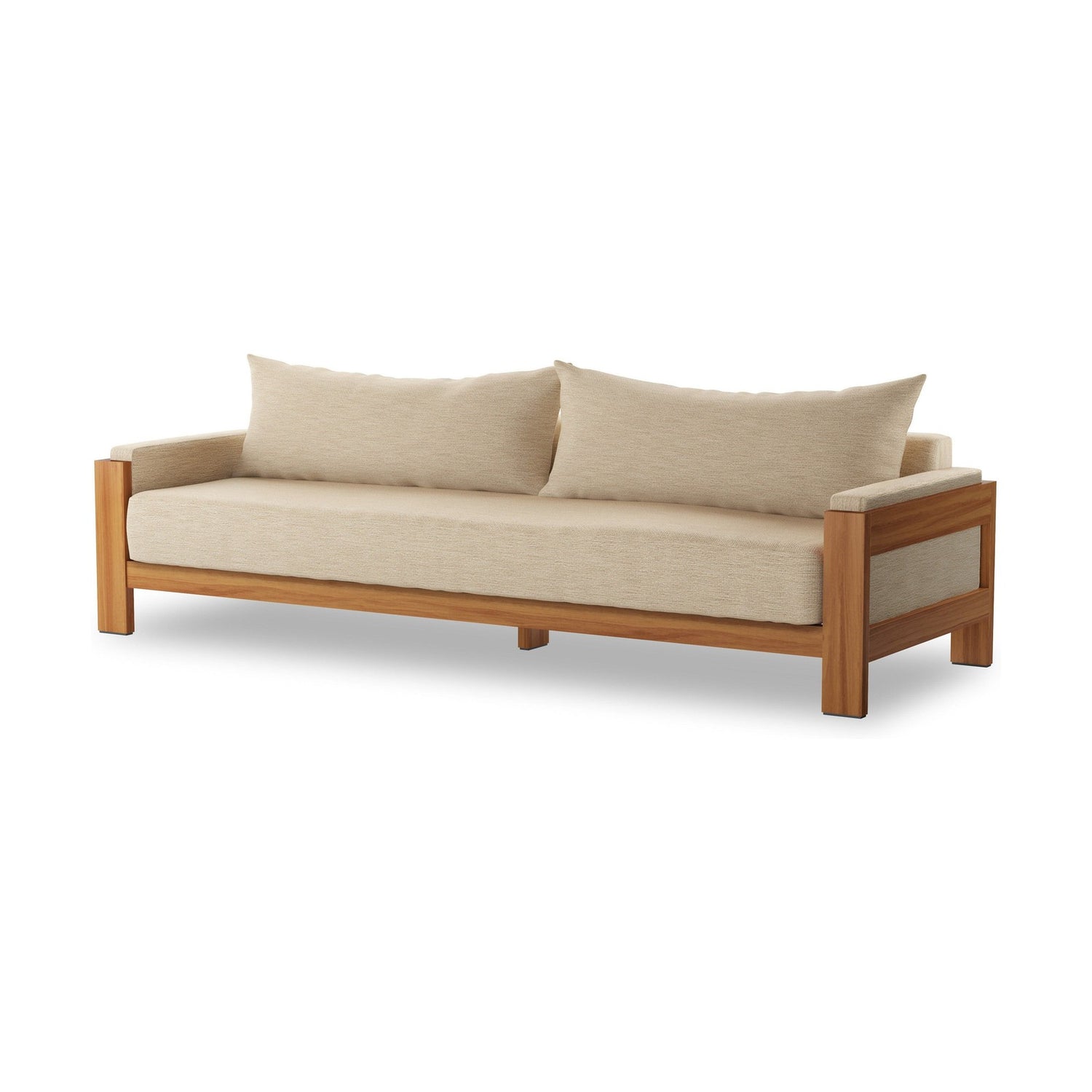 Chapman Outdoor Sofa-106"-Casa Cream