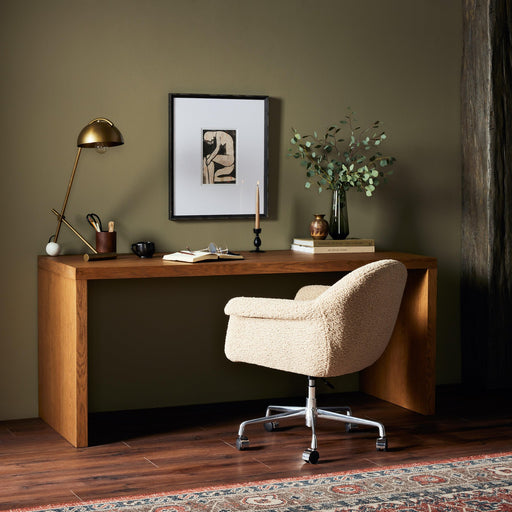 Posada Desk-Amber Oak Veneer