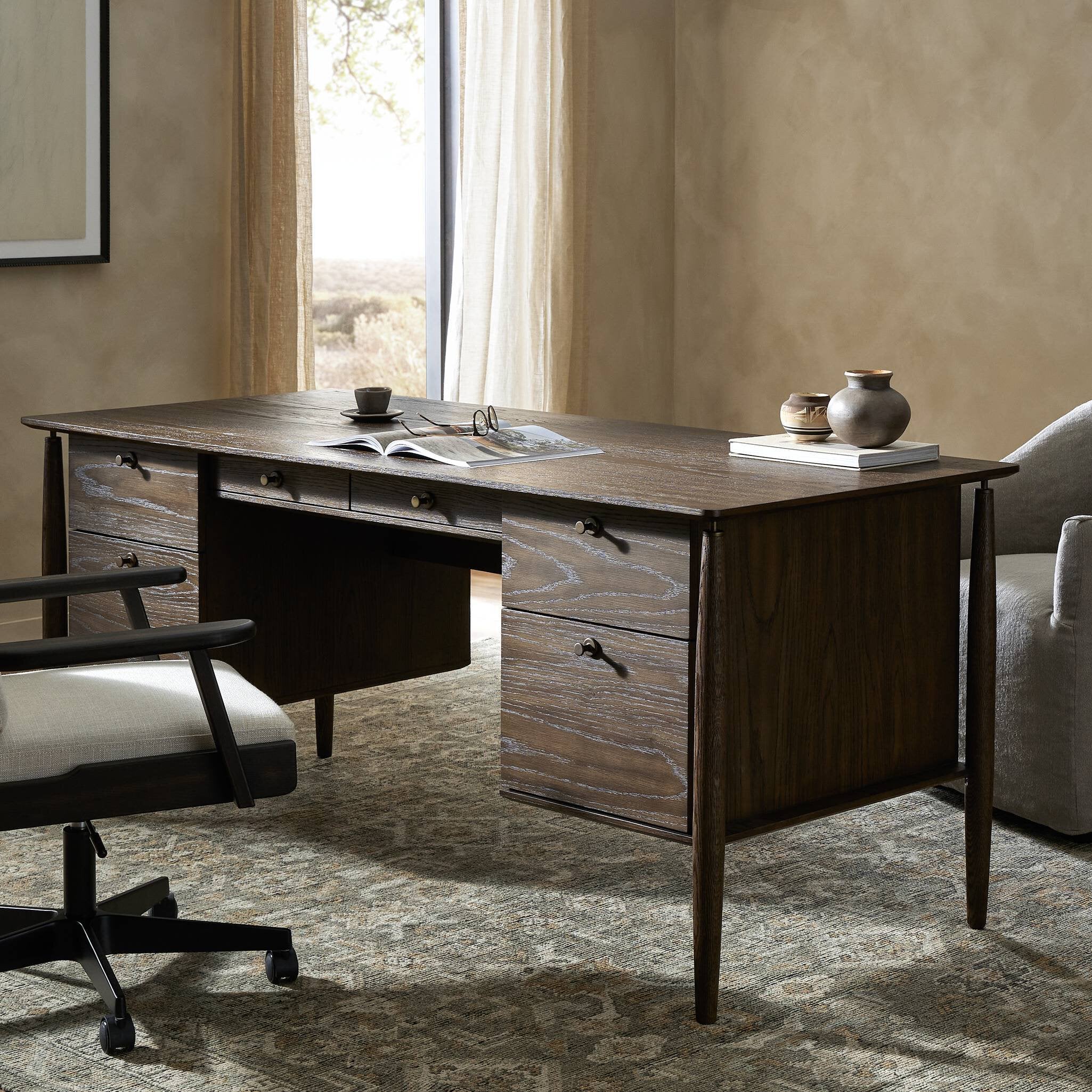 Four Hands Markia Executive Desk