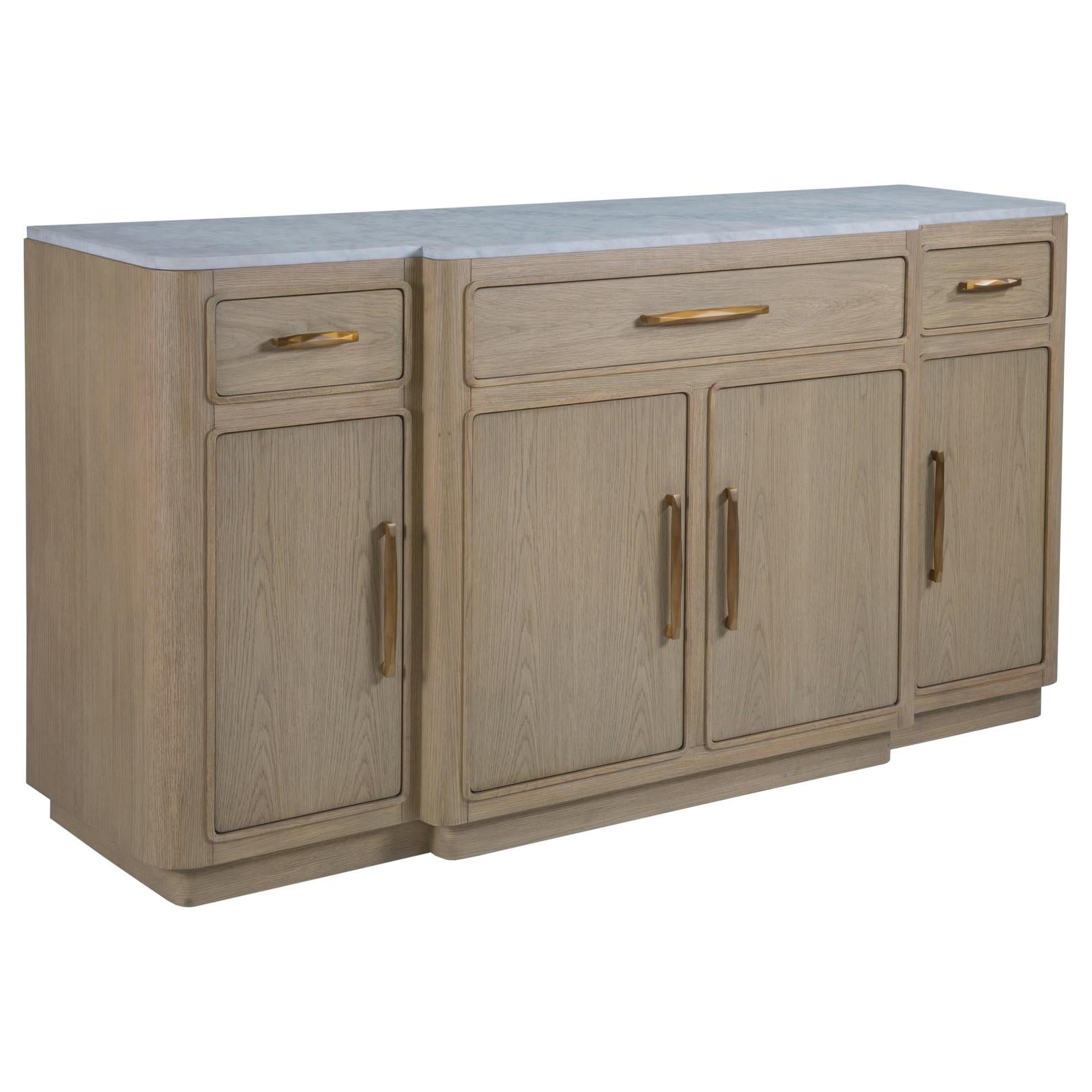 Artistica Home Simpatico Buffet With Marble Top