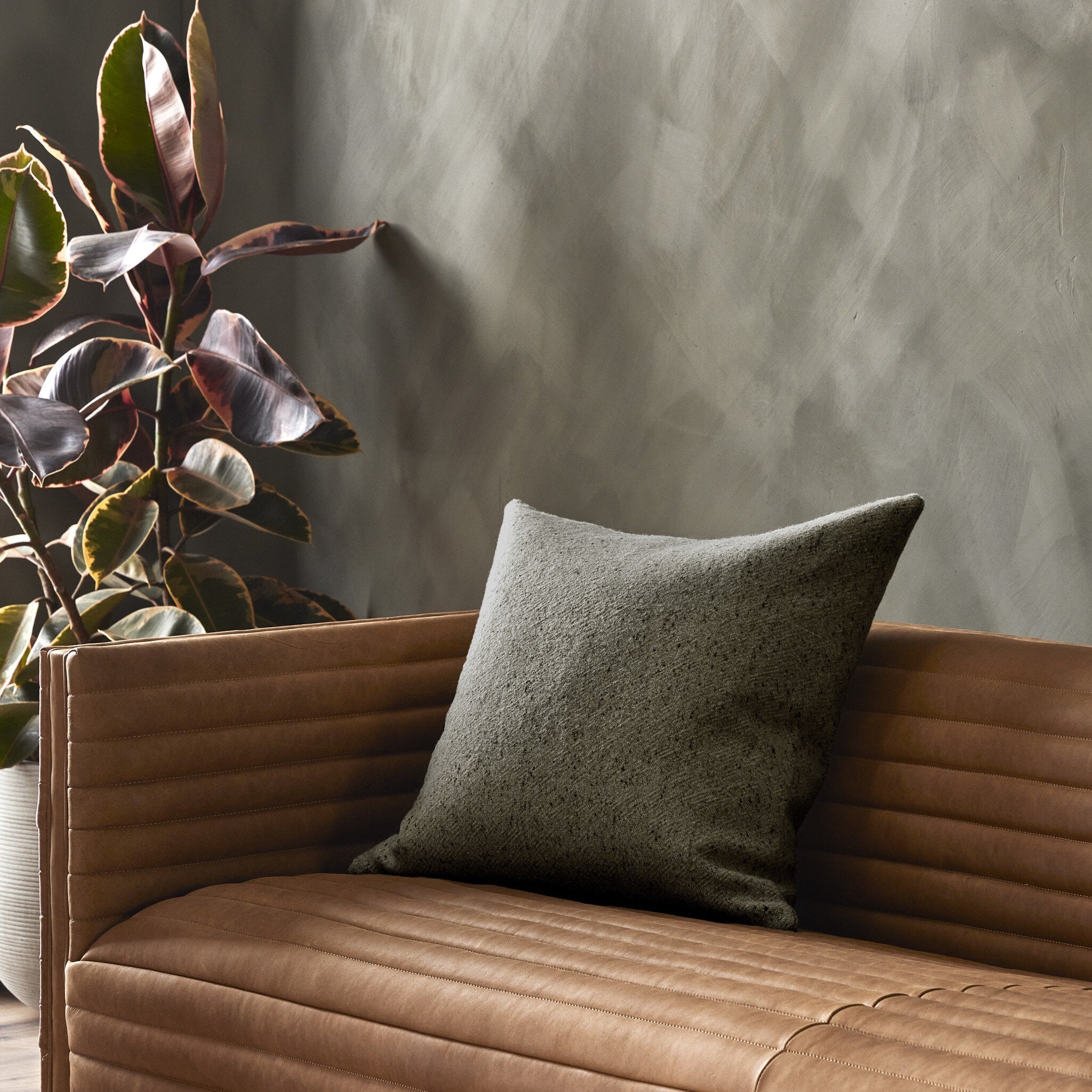 Four Hands Stonewash Linen Pillow