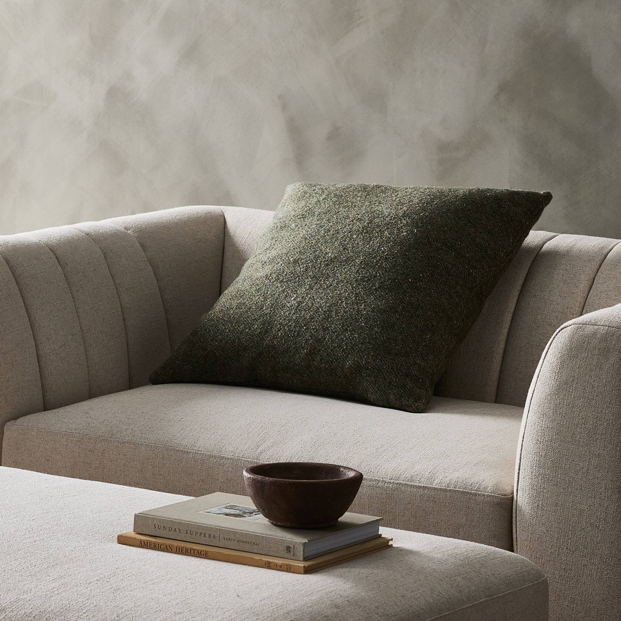 Four Hands Stonewash Linen Pillow