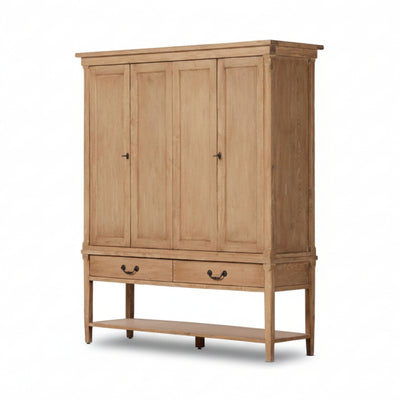Brimley Wide Cabinet-Aged Light Pine