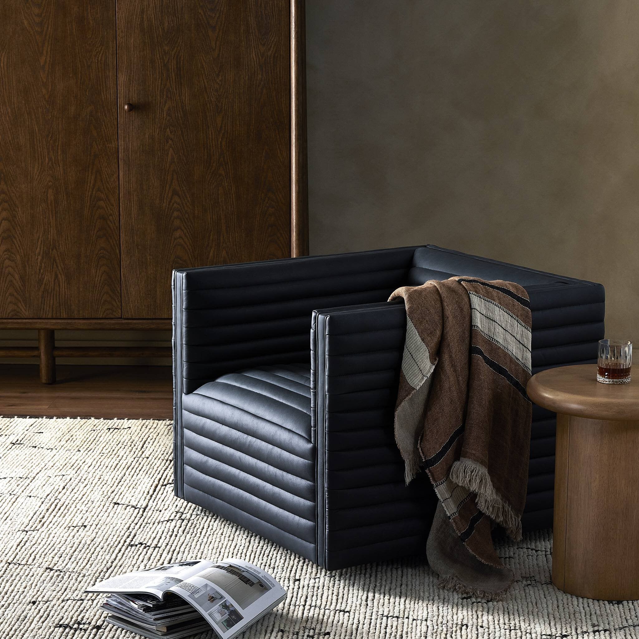Four Hands Padma Swivel Chair