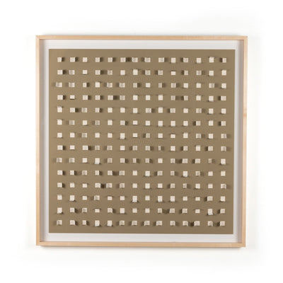 See Through Taupe By Fh Art Studio