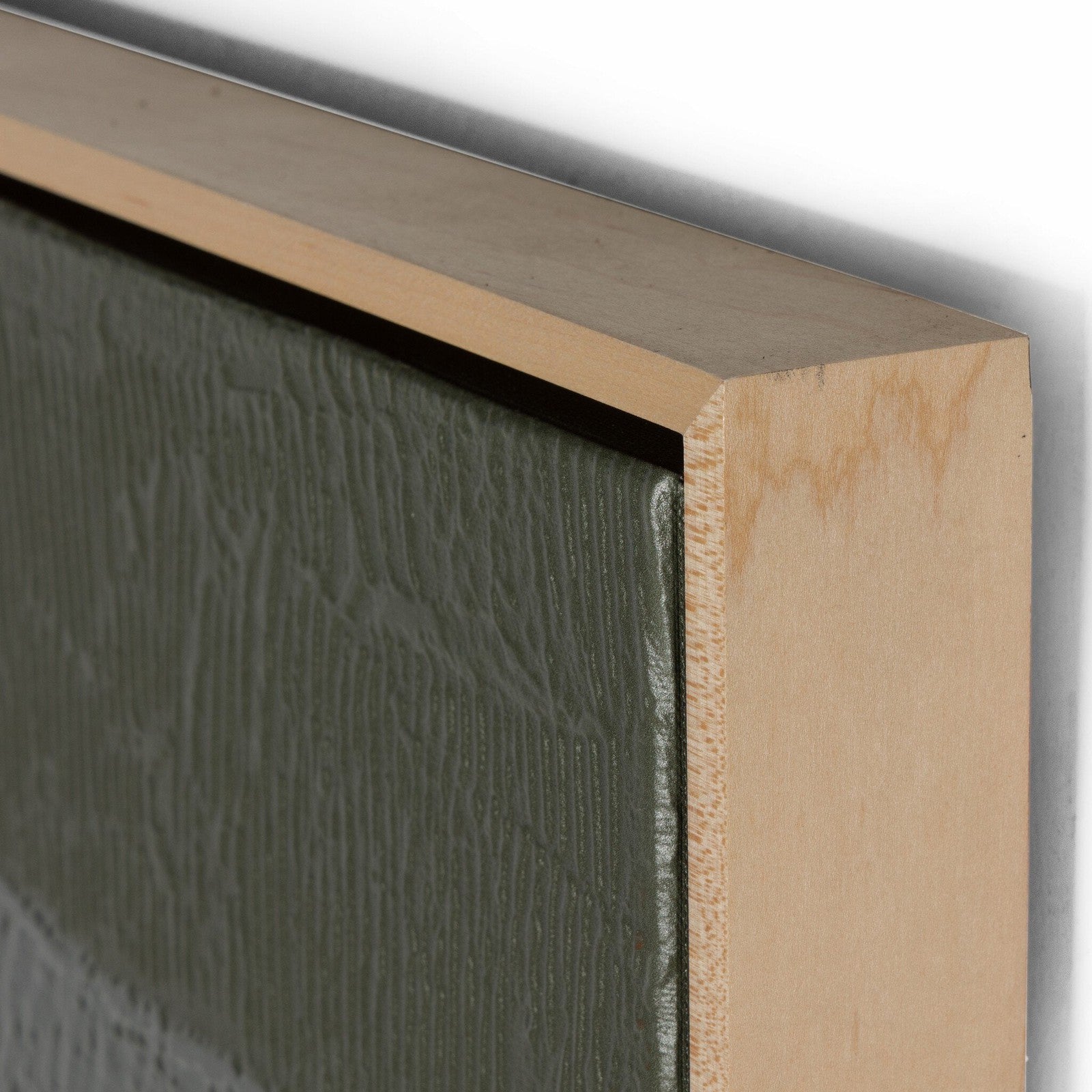Free Form Lines II Olive By The Holly Collective