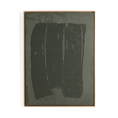 Free Form Lines II Olive By The Holly Collective