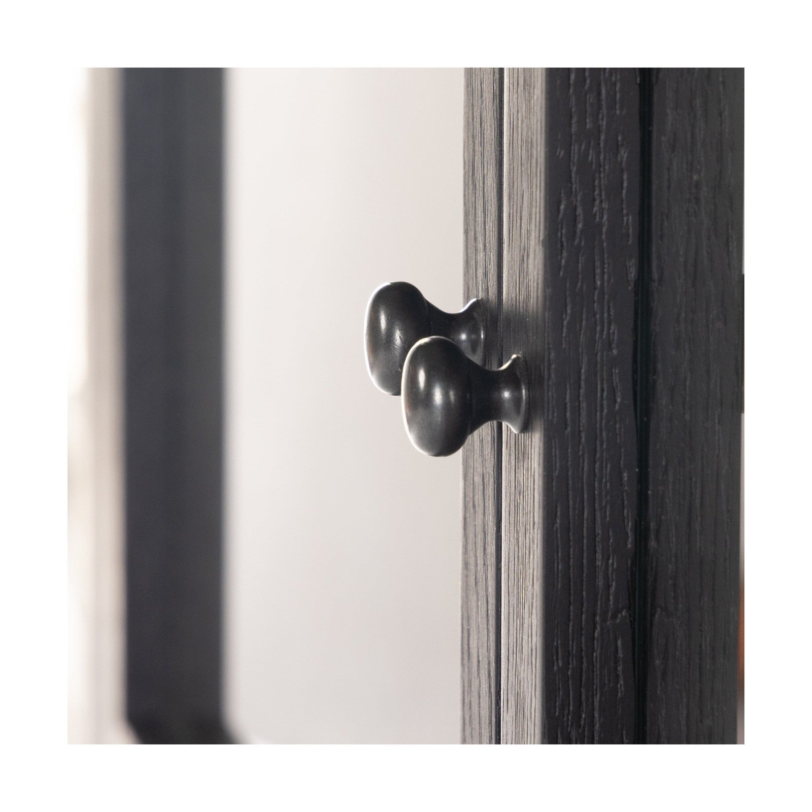 Four Hands Millie Panel and Glass Door Double Cabinet