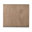 Four Hands Millie Panel and Glass Door Double Cabinet