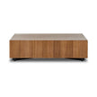 Hudson Large Square Coffee Table-Natural