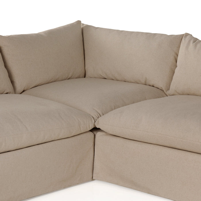 Grant Slipcover 5-Piece Sectional