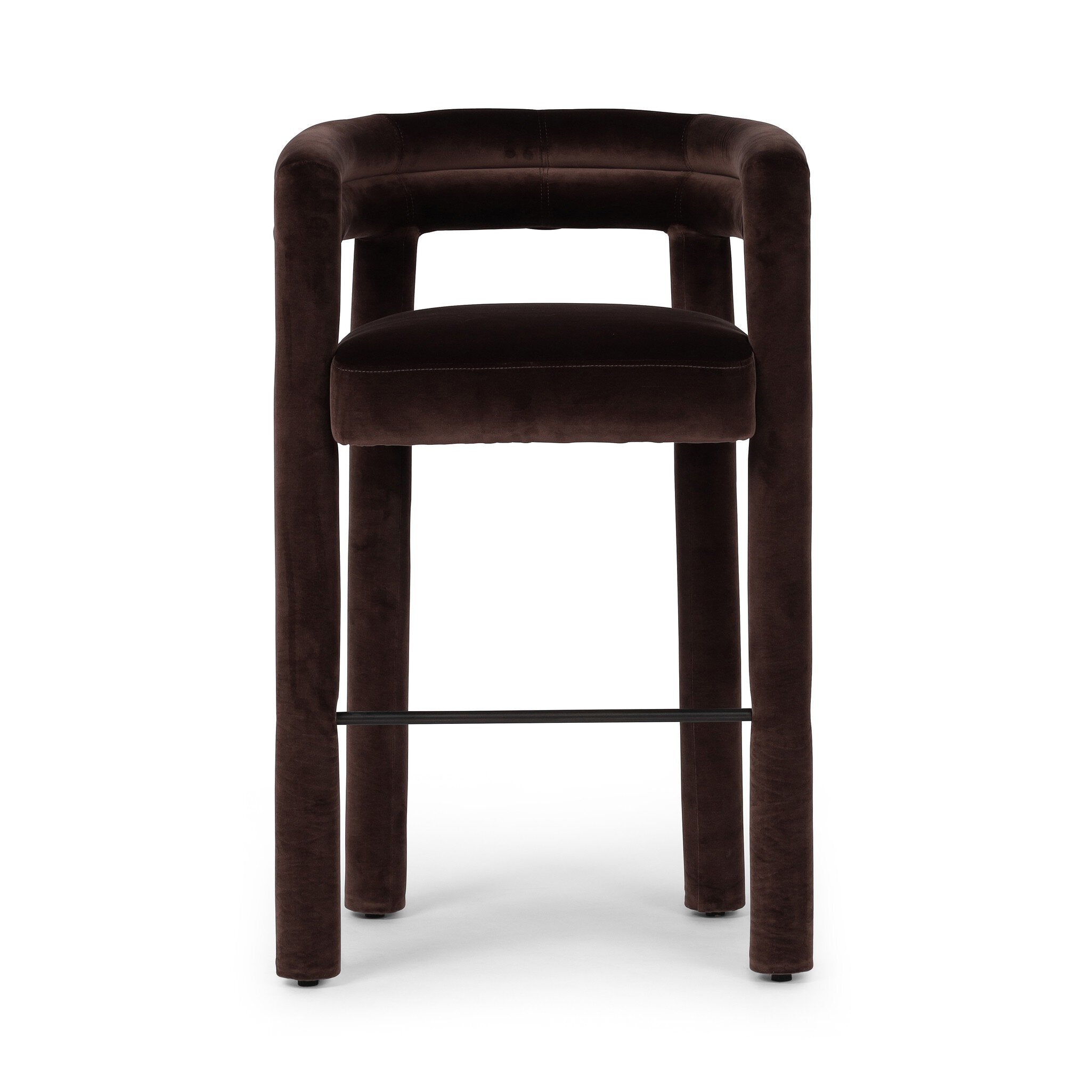 Four Hands Tacova Bar + Counter Stool Surrey Cocoa