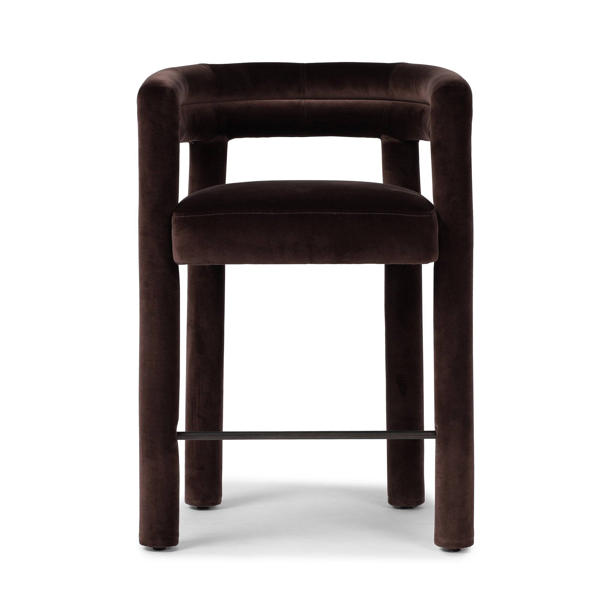 Four Hands Tacova Bar + Counter Stool Surrey Cocoa