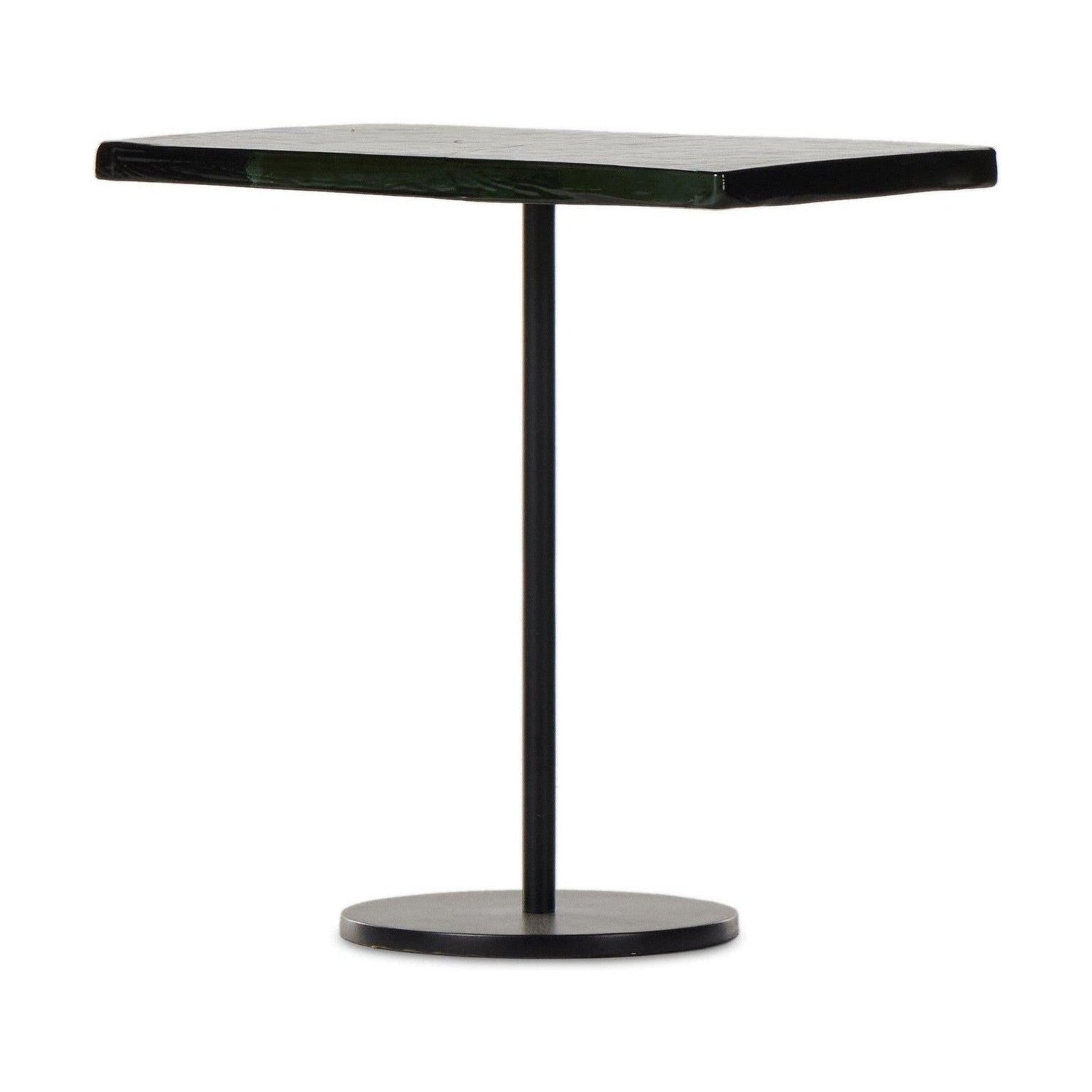 Zevon End Table-Moss Cast Glass