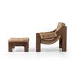 Halston Chair with Ottoman