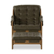 Halston Chair With Ottoman