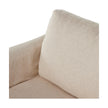 Hampton Slipcover Swivel Chair-Creme