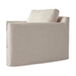 Hampton Slipcover Swivel Chair-Creme