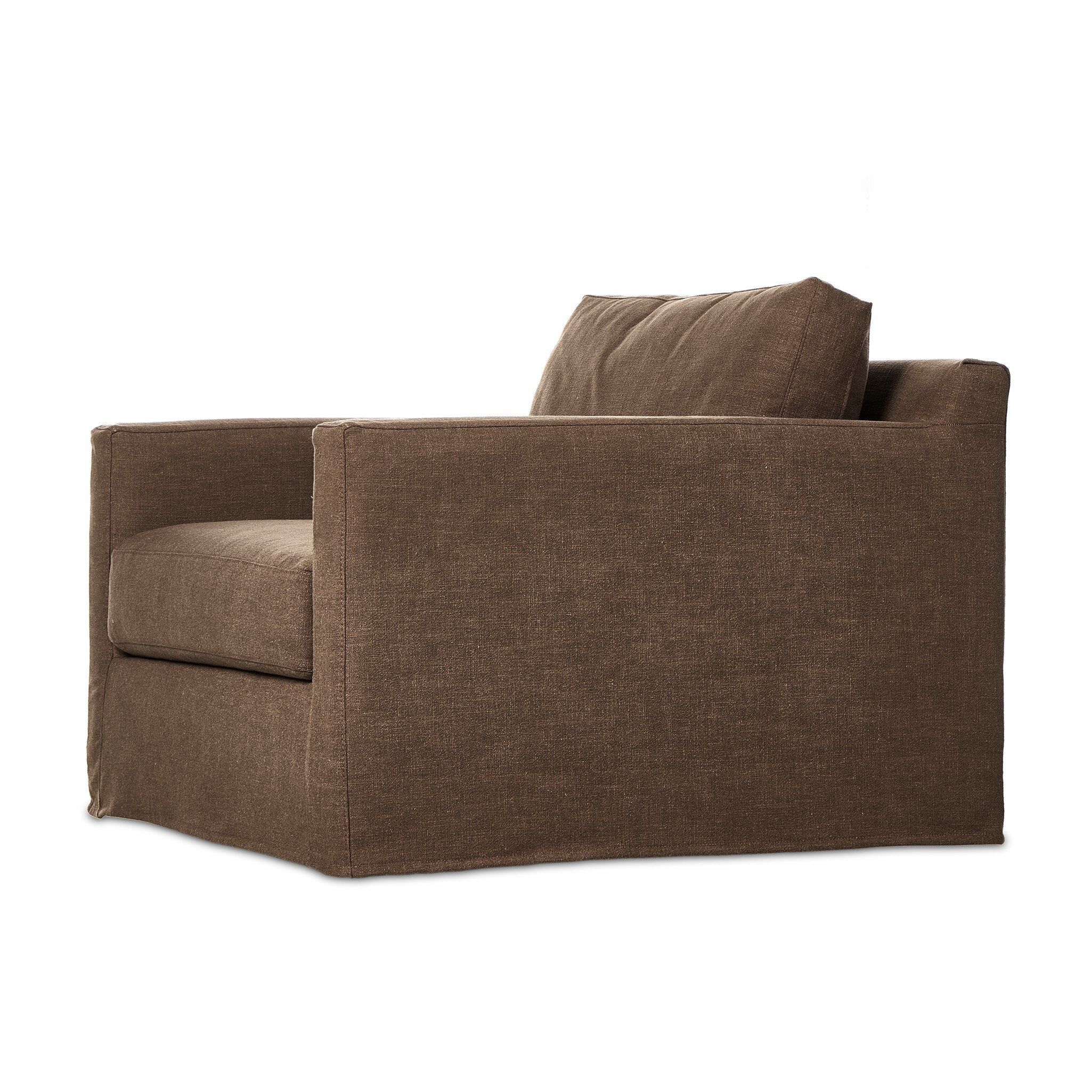 Four Hands Hampton Slipcover Swivel Chair