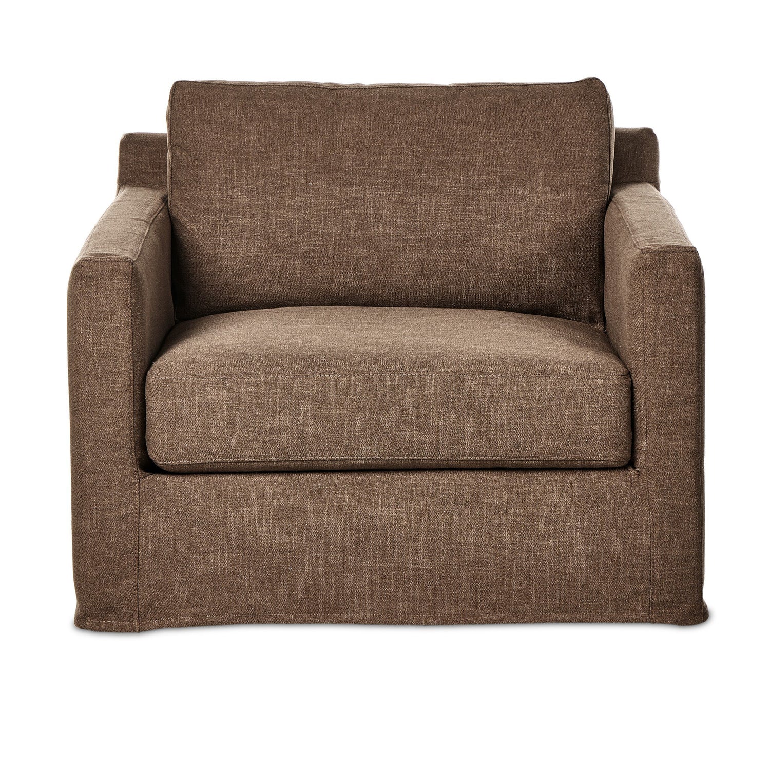 Four Hands Hampton Slipcover Swivel Chair