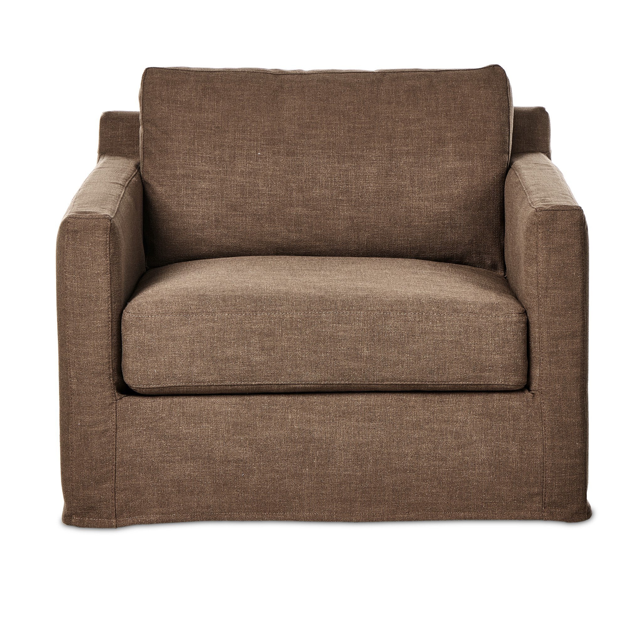 Four Hands Hampton Slipcover Swivel Chair
