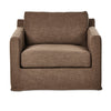 Four Hands Hampton Slipcover Swivel Chair