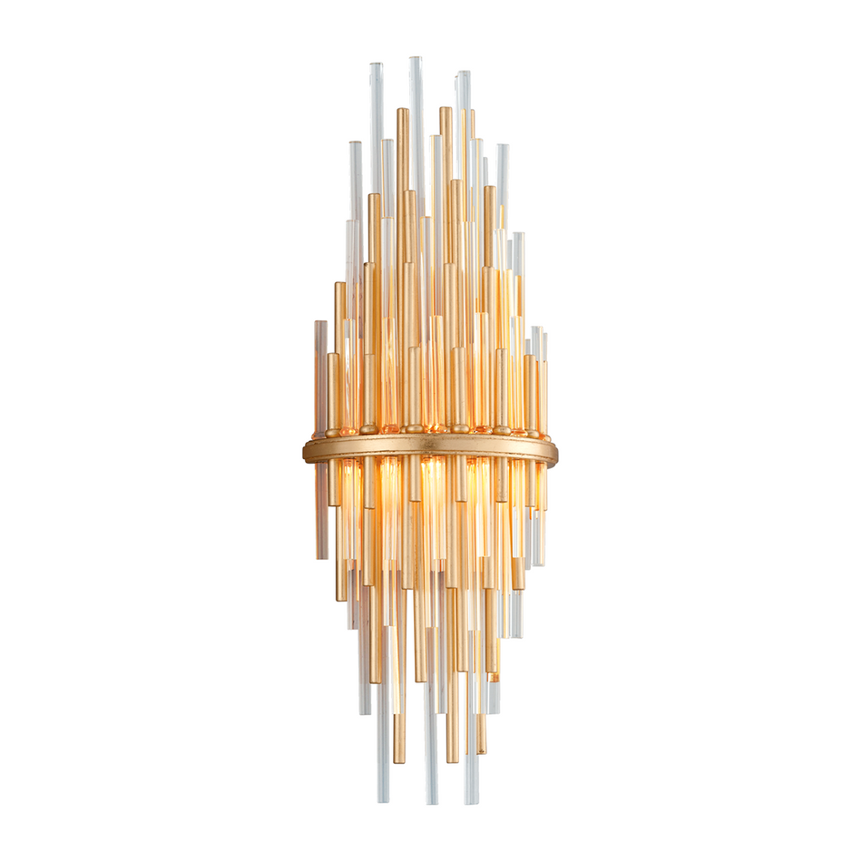 Corbett Theory 1 Light Stainless Steel Wall Sconce Wall Light Clearance