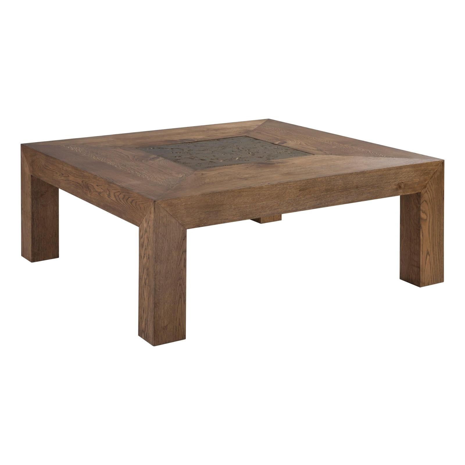 Artistica Home Barnaby Square Cocktail Table