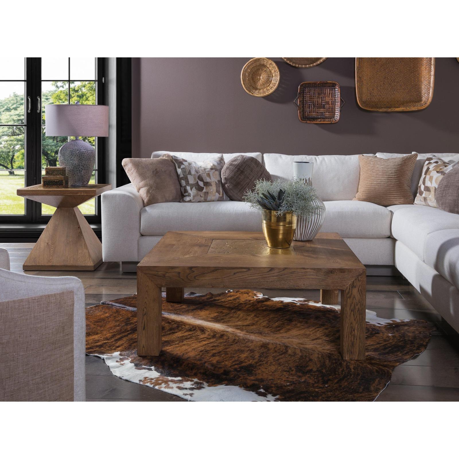 Artistica Home Barnaby Square Cocktail Table