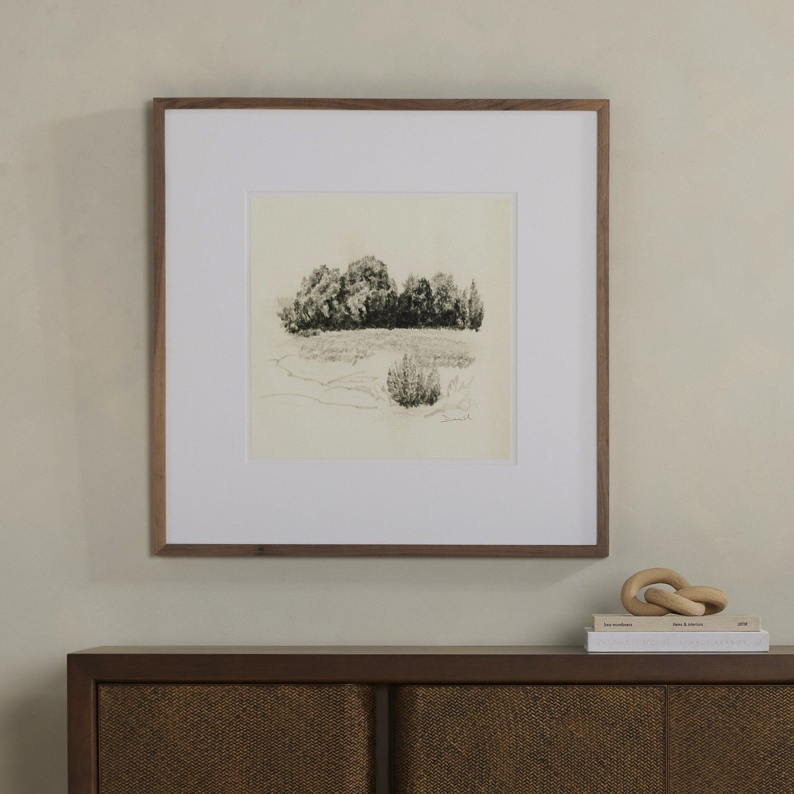 Land Sketch 1 By Dan Hobday