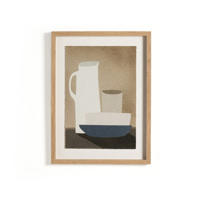 Jug And Bowls By Dan Hobday