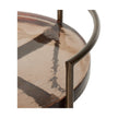 Mira Bar-Smoked Brown Cast Glass