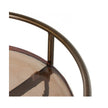 Mira Bar-Smoked Brown Cast Glass