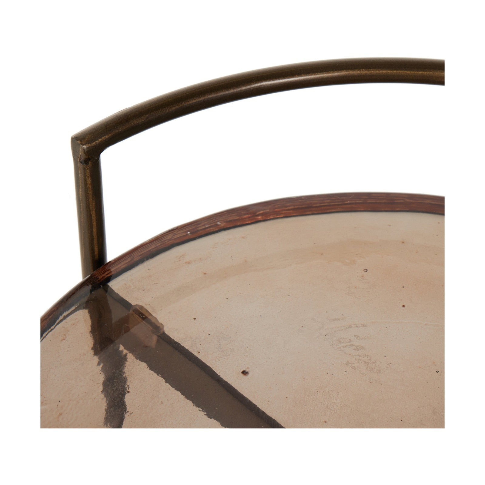 Mira Bar-Smoked Brown Cast Glass