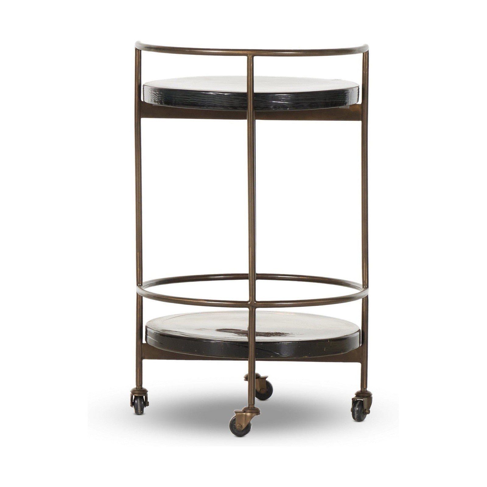 Mira Bar-Smoked Brown Cast Glass