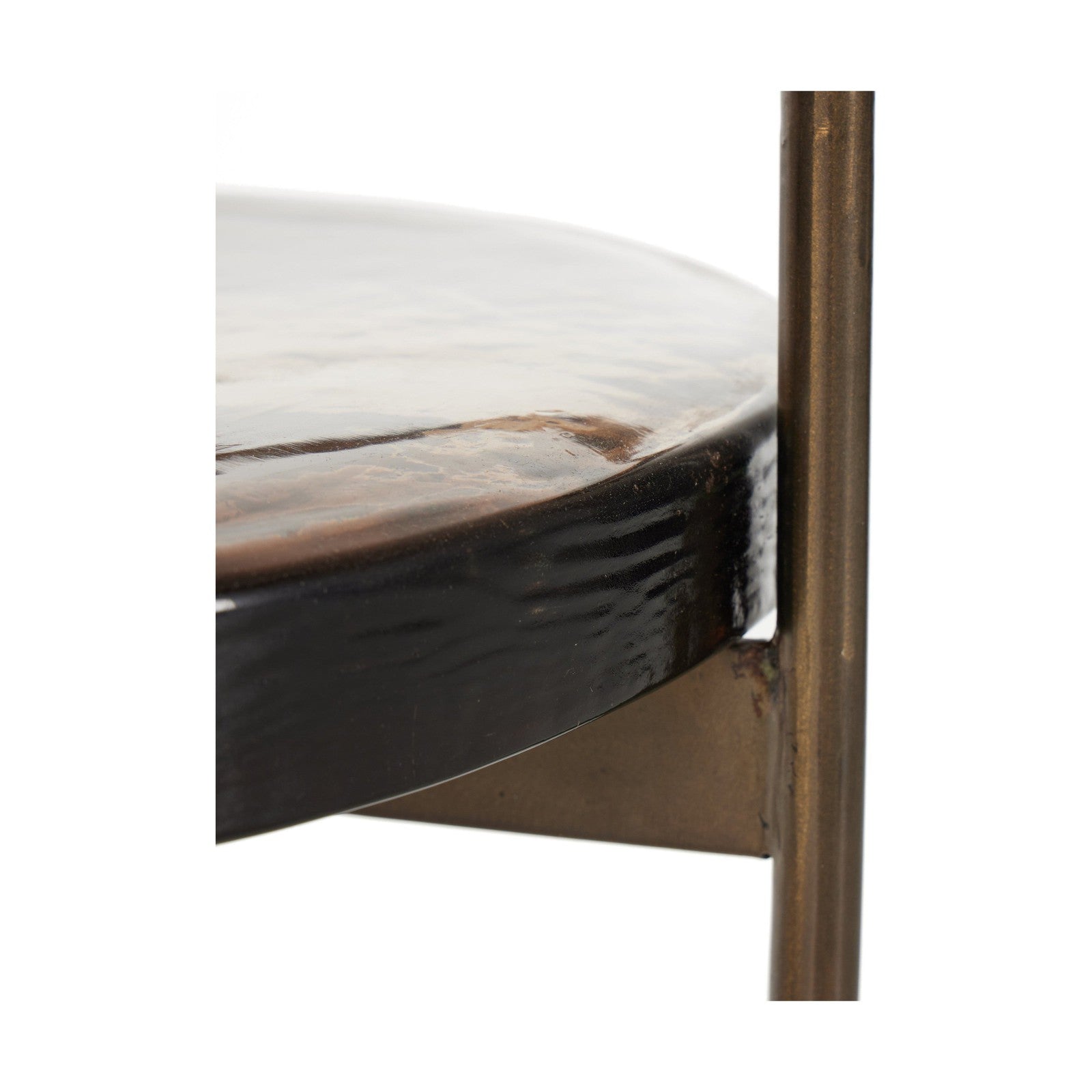 Mira Bar-Smoked Brown Cast Glass