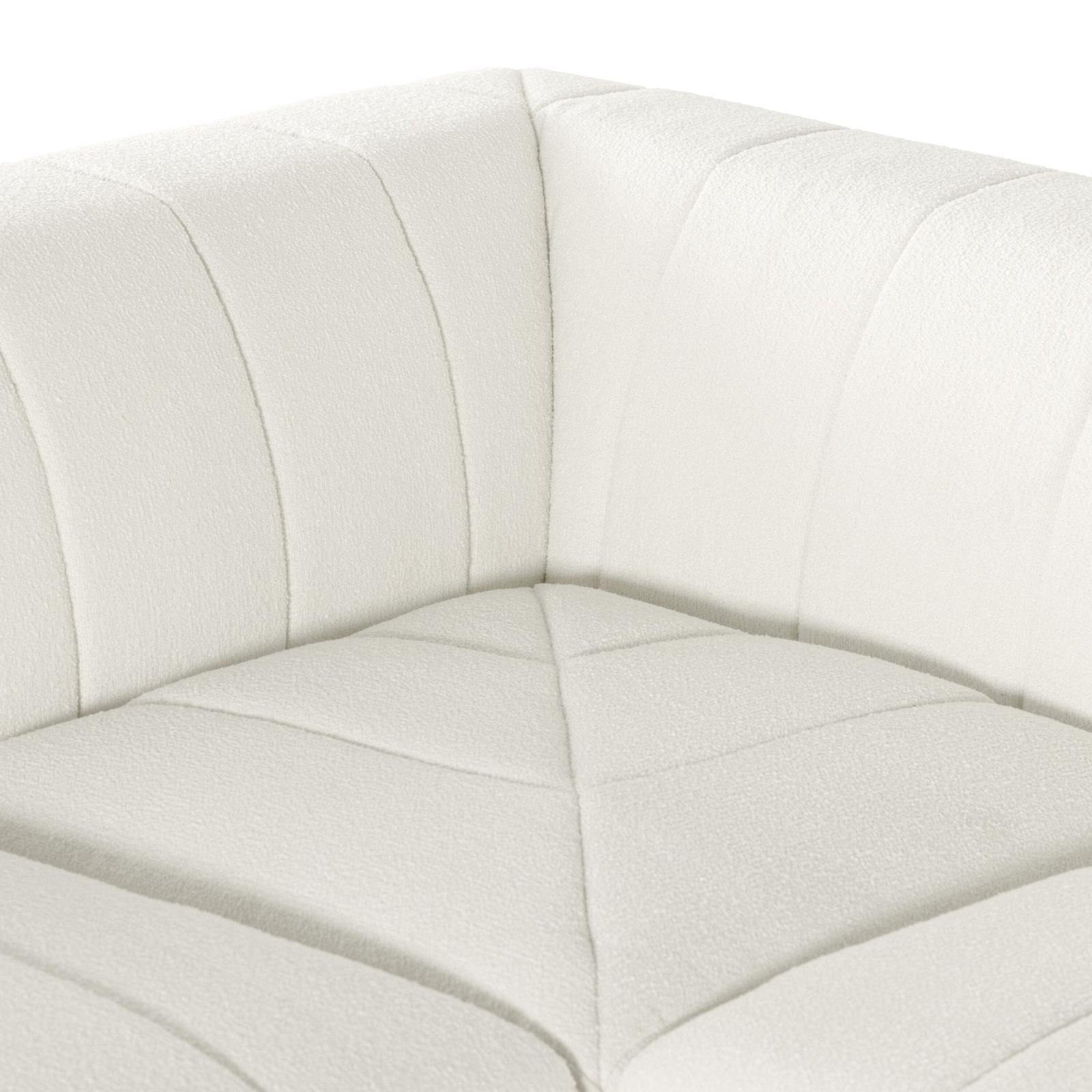 Four Hands Langham Channeled 5-Piece Sectional