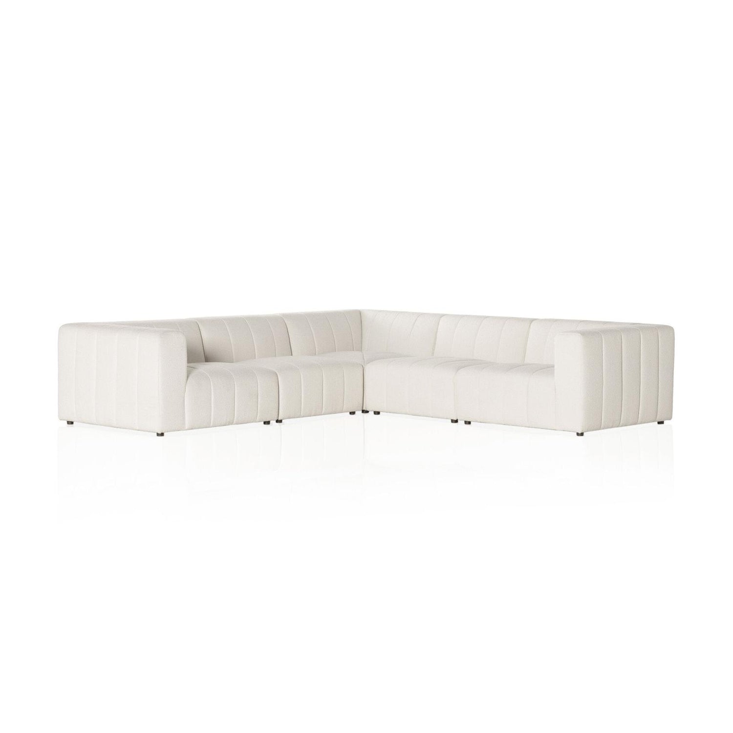 Four Hands Langham Channeled 5-Piece Sectional
