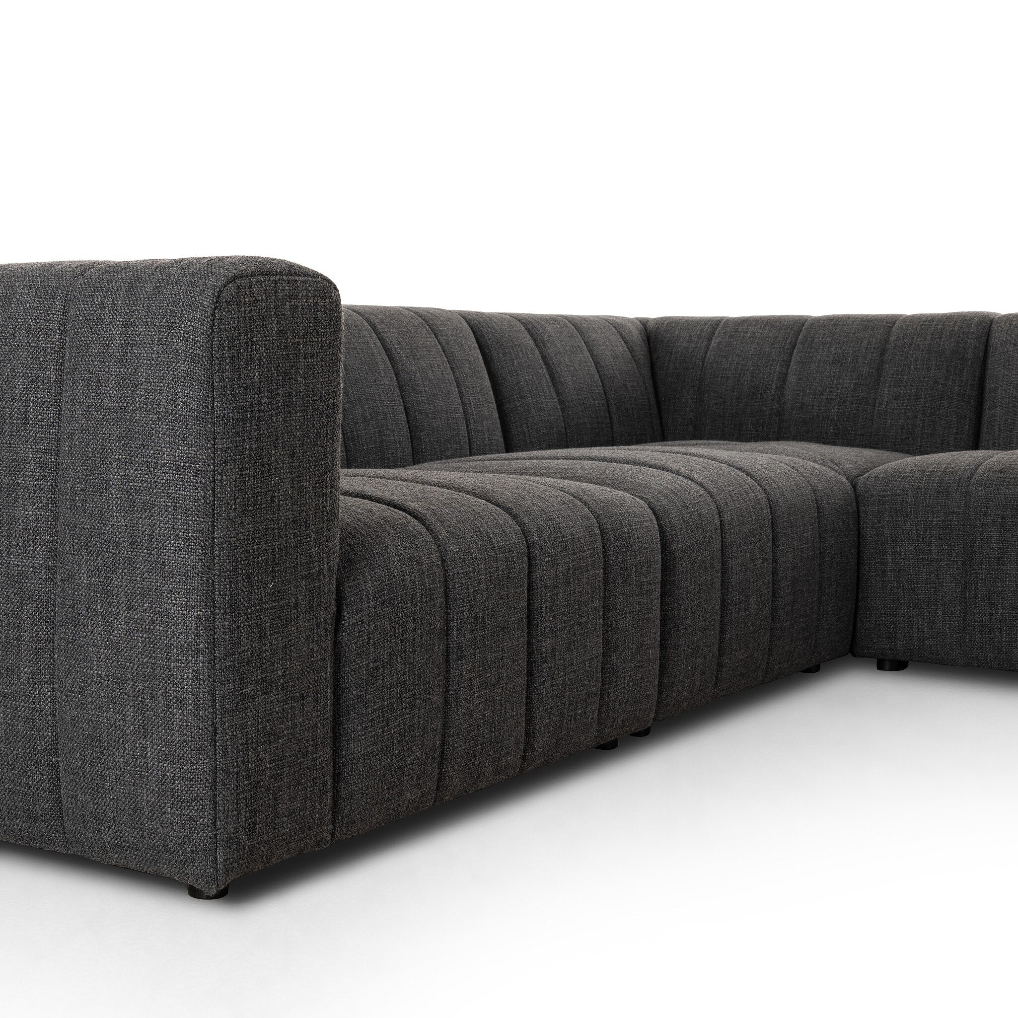 Four Hands Langham Channeled 5-Piece Sectional