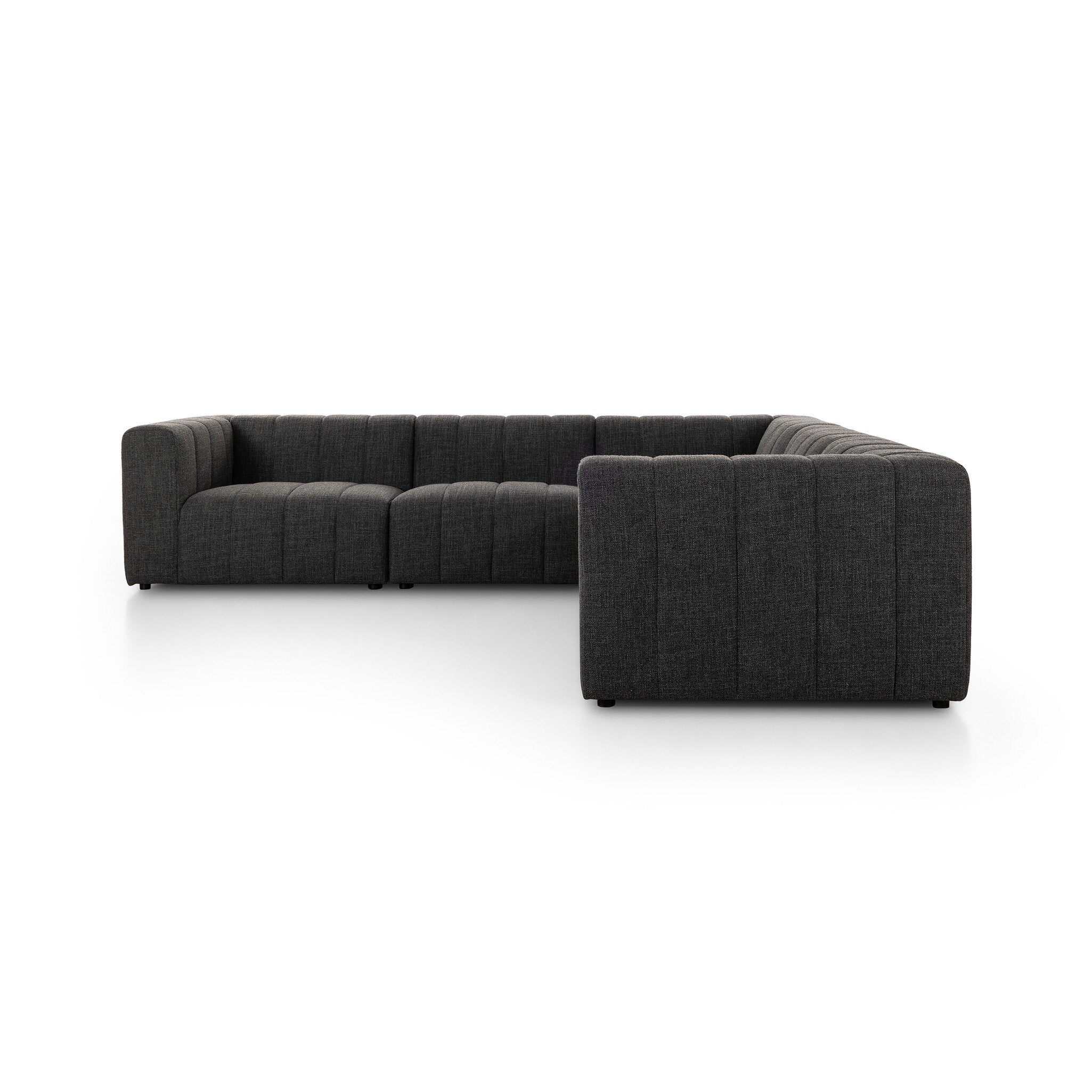 Four Hands Langham Channeled 5-Piece Sectional