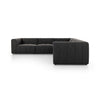 Four Hands Langham Channeled 5-Piece Sectional