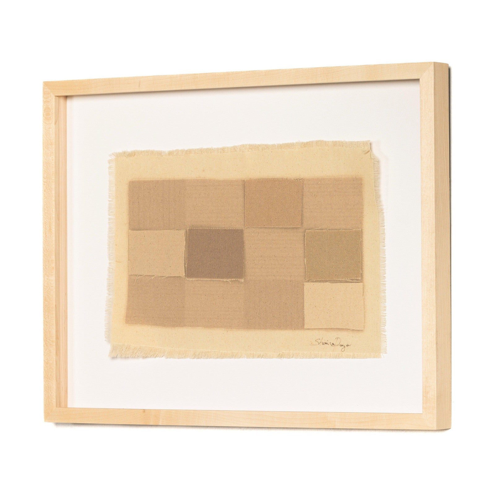 Checkered Earth Tones By Shaina Page